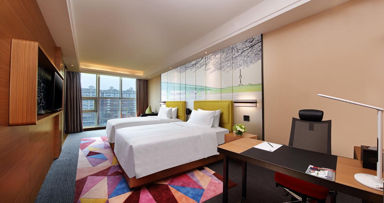 Hampton By Hilton Wuhan Tianhe Airport East Exterior foto