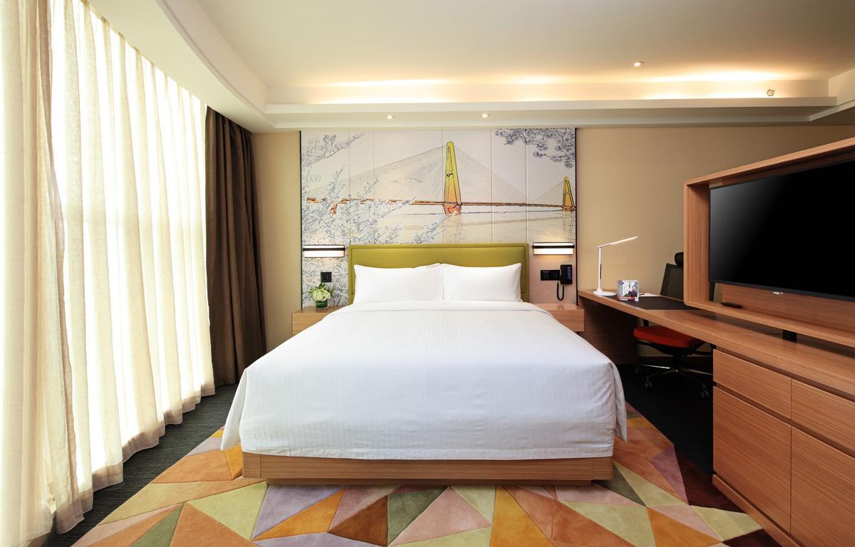 Hampton By Hilton Wuhan Tianhe Airport East Exterior foto